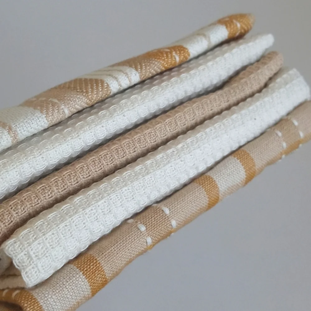 NWT Set Of 5 Woven Kitchen Towels 16